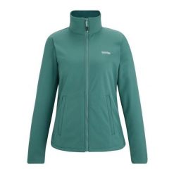 Kurtka Damska Softshell Spacer Connie V. Zielone kurtki damskie Regatta, bez wzorów, z softshellu, bez kaptura. Za 171.99 zł.