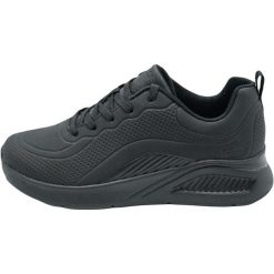 Buty do chodzenia damskie Skechers Bobs Buno. Czarne buty sportowe na co dzień damskie Skechers, bez wzorów, z materiału, trekkingowe. Za 269.99 zł.