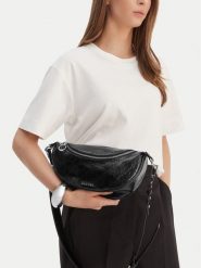 Badura Torebka CEO-MODI-YH127 Czarny. Czarne torebki klasyczne damskie Badura, bez wzorów, z materiału, bez dodatków. Za 169.99 zł.