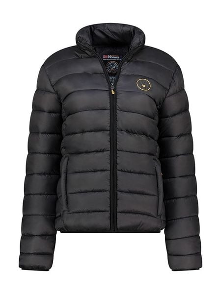 Geographical Norway Kurtka pikowana "Atikamap" w kolorze czarnym rozmiar: XXL. Czarne kurtki damskie Geographical Norway, xxl, bez wzorów, bez kaptura. Za 131.12 zł.