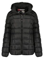Geographical Norway Kurtka pikowana "Babette" w kolorze czarnym rozmiar: XL. Czarne kurtki damskie Geographical Norway, xl, bez wzorów, bez kaptura. Za 202.03 zł.