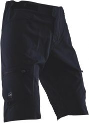 Spodenki rowerowe LEATT Shorts MTB Enduro 2.0. Szare szorty męskie LEATT, bez wzorów, z materiału. Za 346.49 zł.