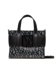Armani Exchange Torebka 942690 3F742 00850 Czarny. Czarne torebki klasyczne damskie Armani Exchange, bez wzorów, z materiału, bez dodatków. Za 579.99 zł.