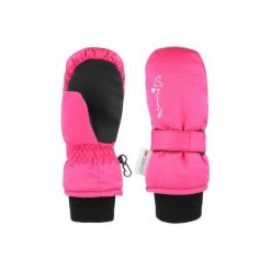Rękawiczki zimowe dziecięce unisex KINETIXX Candy pink hearts JR. Czerwone rękawiczki dziecięce KINETIXX, bez ramiączek. W wyprzedaży za 100.00 zł.