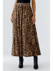 Oui Spódnica w kolorze szaro-karmelowym rozmiar: 36. Brązowe spódniczki damskie Oui, bez wzorów, z podwyższonym stanem, maxi. Za 297.26 zł.