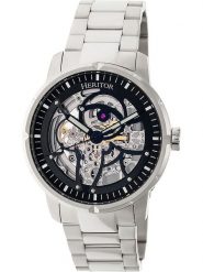 Heritor Zegarek automatyczny "Ryder" w kolorze srebrno-czarnym rozmiar: onesize. Szare, analogowe zegarki męskie Heritor, ze stali. Za 630.99 zł.