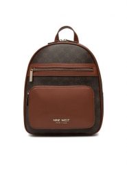 Nine West Plecak CEO-OHIO-LDA8173 Brązowy. Brązowe plecaki damskie Nine West, bez wzorów, z materiału. Za 269.99 zł.