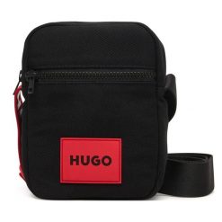 Saszetka HUGO. Czarne saszetki męskie Hugo. Za 249.99 zł.