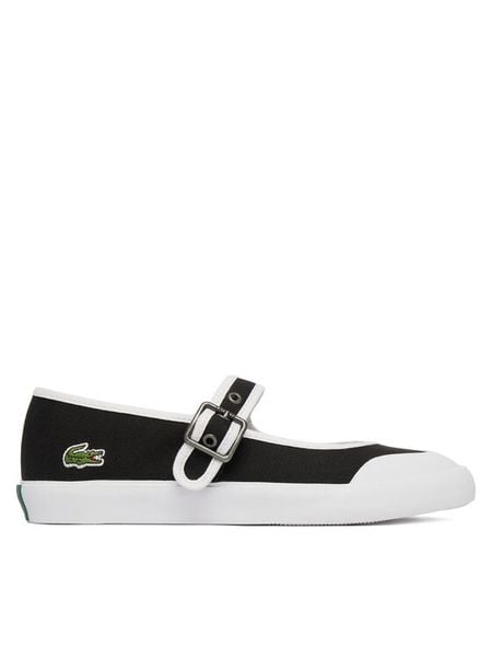 Lacoste Baleriny Mary-J 51SFA0134 Czarny. Czarne baleriny damskie Lacoste, bez wzorów, bez obcasa. Za 337.99 zł.
