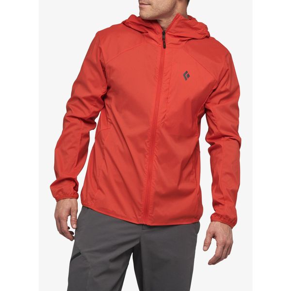 Kurtka softshell męska Black Diamond Alpine Start Hoody. Czerwone kurtki męskie Black Diamond, na zimę, m, bez wzorów, z softshellu, sportowe, bez kaptura. Za 534.99 zł.