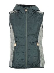 Peak Mountain Kamizelka polarowa "Antilope" w kolorze khaki rozmiar: M. Brązowe kamizelki damskie Peak Mountain, m, z polaru. Za 104.14 zł.