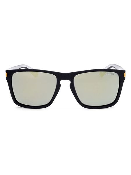 Polaroid Okulary przeciwsłoneczne unisex w kolorze granatowo-szarym rozmiar: 56. Niebieskie okulary przeciwsłoneczne damskie Polaroid. Za 183.59 zł.