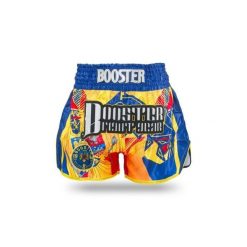 Szorty do boksu tajskiego Booster Fight Gear TBT Country RO. Niebieskie szorty damskie BOOSTER FIGHT GEAR, bez wzorów, sportowe. Za 327.50 zł.