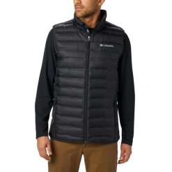 Kamizelka puchowa męska Columbia Lake 22 Down Vest. Czarne kamizelki męskie Columbia, m, z puchu. Za 487.99 zł.