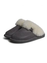 Kaiser Naturfellprodukte Kapcie wełniane "Frida" w kolorze szarym rozmiar: 38. Szare kapcie damskie Kaiser Naturfellprodukte, z wełny. Za 204.96 zł.