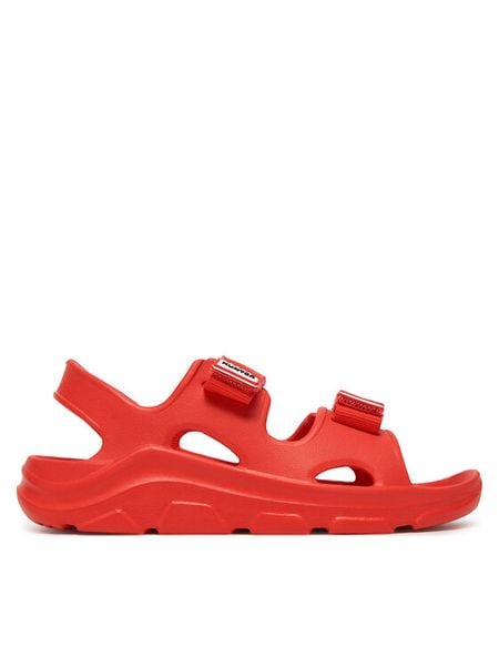 Hunter Sandały CP88-26029-CH Czerwony. Czerwone sandały chłopięce Hunter, z syntetyku, bez zapięcia. Za 99.99 zł.