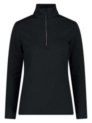 CMP Bluza polarowa w kolorze czarnym rozmiar: 34. Czarne bluzy bez kaptura damskie CMP, z materiału. Za 146.45 zł.