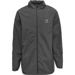 Kurtka do piłki nożnej męska Hummel Grid All Weather. Czarne kurtki męskie HUMMEL, m, bez wzorów, sportowe, bez kaptura. W wyprzedaży za 304.75 zł.