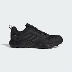 Buty Tracerocker 2.0 GORE-TEX Trail Running. Brązowe buty trekkingowe męskie Adidas, z gore-texu, bez zapięcia, do biegania, adidas terrex, gore-tex. Za 499.00 zł.