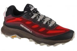 Buty do chodzenia Męskie Merrell Merrell Moab Speed. Czarne buty trekkingowe męskie MERRELL, z materiału, bez zapięcia, trekkingowe. Za 499.99 zł.