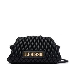 Torebka LOVE MOSCHINO. Czarne listonoszki damskie Love Moschino, bez wzorów, bez dodatków. Za 1,029.00 zł.