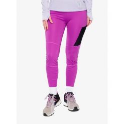 Legginsy turystyczne damskie Vaude Scopi Tights II. Fioletowe legginsy damskie Vaude, xs, bez wzorów. Za 260.99 zł.