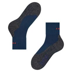 Krótkie skarpetki Falke TK2 Explore Cool. Niebieskie skarpetki męskie Falke, bez wzorów, z lyocellu. Za 179.50 zł.