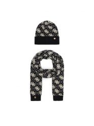 Guess Zestaw szalik i czapka GFBOX WP6401 Czarny. Czarne czapki zimowe damskie Guess, z wiskozy. Za 294.99 zł.