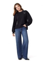 Scotch & Soda Bluza w kolorze czarnym rozmiar: XL. Czarne bluzy bez kaptura damskie Scotch & Soda, xl, z bawełny. Za 187.99 zł.