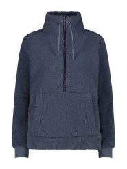 CMP Bluza polarowa w kolorze granatowym rozmiar: 40. Niebieskie bluzy bez kaptura damskie CMP, s, z materiału. Za 151.50 zł.