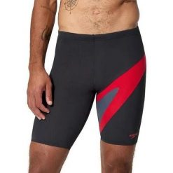 Spodenki kąpielowe Speedo Hyperboom - jammery. Czarne kąpielówki męskie Speedo, m, bez wzorów, do pływania. Za 199.99 zł.