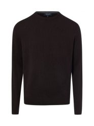 Andrew James sweter z czystego kaszmiru Mężczyźni Kaszmir (100%) brązowy, S. Brązowe swetry męskie Andrew James, m, bez wzorów, z kaszmiru, bez kołnierzyka. Za 749.95 zł.