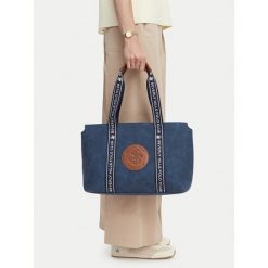 Torebka Beverly Hills Polo Club. Niebieskie torebki klasyczne damskie Beverly Hills Polo Club, bez wzorów, bez dodatków. Za 179.99 zł.