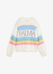 Sweter z domieszką wełny. Białe swetry klasyczne damskie bonprix, z wełny, bez kołnierzyka. Za 109.99 zł.