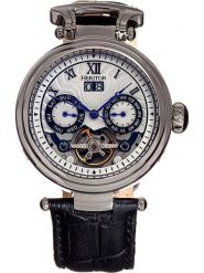 Heritor Zegarek automatyczny "Ganzi" w kolorze srebrno-czarno-białym rozmiar: onesize. Czarne, analogowe zegarki męskie Heritor, ze stali. Za 587.99 zł.