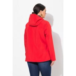 Damskie Kurtka softshellowa HYPRAR hydrofobowa guziki-kołki. Czerwone kurtki damskie Ulla Popken, plus size, bez wzorów, z materiału, bez kaptura. Za 479.99 zł.