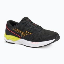 Buty do biegania męskie Mizuno Wave Revolt 3. Czarne obuwie do biegania damskie Mizuno, mizuno wave. Za 439.99 zł.
