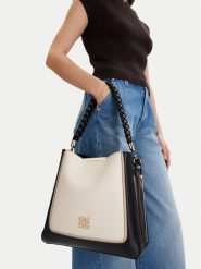 Nine West Torebka CEO-Torra-LDA0709 Czarny. Czarne torebki klasyczne damskie Nine West, bez wzorów, z materiału, bez dodatków. Za 299.99 zł.