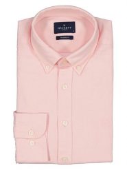 Hackett London Koszula - Tailored fit - w kolorze jasnoróżowym rozmiar: XL. Różowe koszule męskie Hackett London, xl, bez wzorów, bez kołnierzyka, bez ramiączek. Za 260.99 zł.