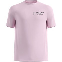 Koszulka z krótkim rękawem męska ODLO T-shirt ESSENTIAL PRINT. Czerwone t-shirty sportowe męskie Odlo, l, z materiału, bez ramiączek, do biegania. Za 179.99 zł.