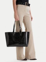 Eva Minge Torebka EO-ARIA-LDA8637-2 Czarny. Czarne torebki klasyczne damskie Eva Minge, bez wzorów, z materiału, bez dodatków. Za 279.99 zł.