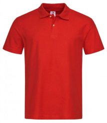 Czerwona Bawełniana Koszulka POLO -STEDMAN- Męska, Krótki Rękaw, z Kołnierzykiem, Casualowa. Czerwone koszulki polo męskie Stedman, l, bez wzorów, z bawełny, bez ramiączek. Za 89.00 zł.
