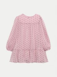 Abel & Lula Sukienka codzienna 5524 Różowy Regular Fit. Czerwone sukienki dziewczęce Abel & Lula, bez wzorów, z syntetyku, bez ramiączek. Za 239.99 zł.