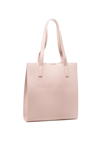 Jenny Fairy Torebka RX0743 Różowy. Czerwone torebki klasyczne damskie Jenny Fairy, bez wzorów, ze skóry, bez dodatków. Za 53.99 zł.