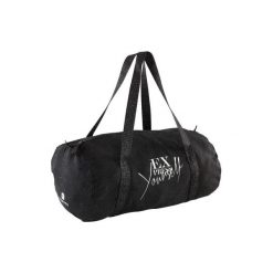 Torba do tańca Tube 15L. Czarne torby sportowe damskie DOMYOS, bez wzorów, z materiału, bez dodatków. Za 39.99 zł.