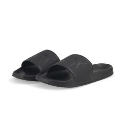 Klapki unisex PUMA Leadcat 2.0. Czarne klapki damskie Puma, bez wzorów, bez obcasa. Za 190.00 zł.