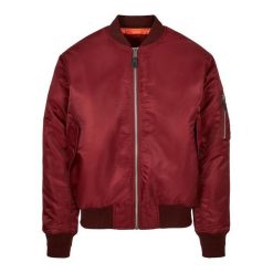 Męska Kurtka Bomber MA1. Kurtki męskie BUILD YOUR BRAND, m, bez wzorów, sportowe, bez kaptura. Za 406.99 zł.