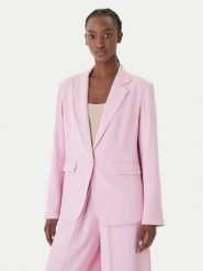 Fracomina Marynarka FS26SJ3004W47601 Różowy Regular Fit. Czerwone marynarki i żakiety damskie Fracomina, m, bez wzorów, z syntetyku. Za 659.99 zł.