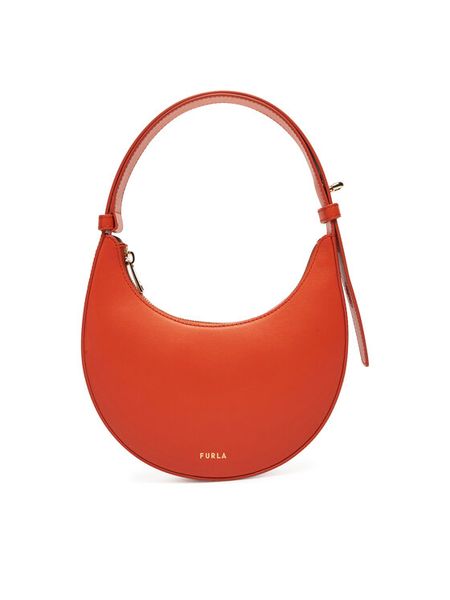 Furla Torebka Delizia Mini WE00649 AX0733 CN KP000 Pomarańczowy. Brązowe torebki klasyczne damskie Furla, bez wzorów, ze skóry, bez dodatków. Za 869.99 zł.