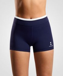 Spodenki do Tenisa/Padla Damskie. Niebieskie szorty damskie NORDICDOTS, bez wzorów, z materiału, eleganckie. Za 150.00 zł.